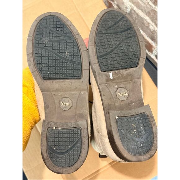 XENA • Tan Lace-up Oil Chemical Slip Resistant Nubuck Leather Steel Toe Ankle Bo - Picture 11 of 16